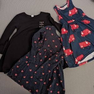 Bundle of girl dresses- size 4-5T